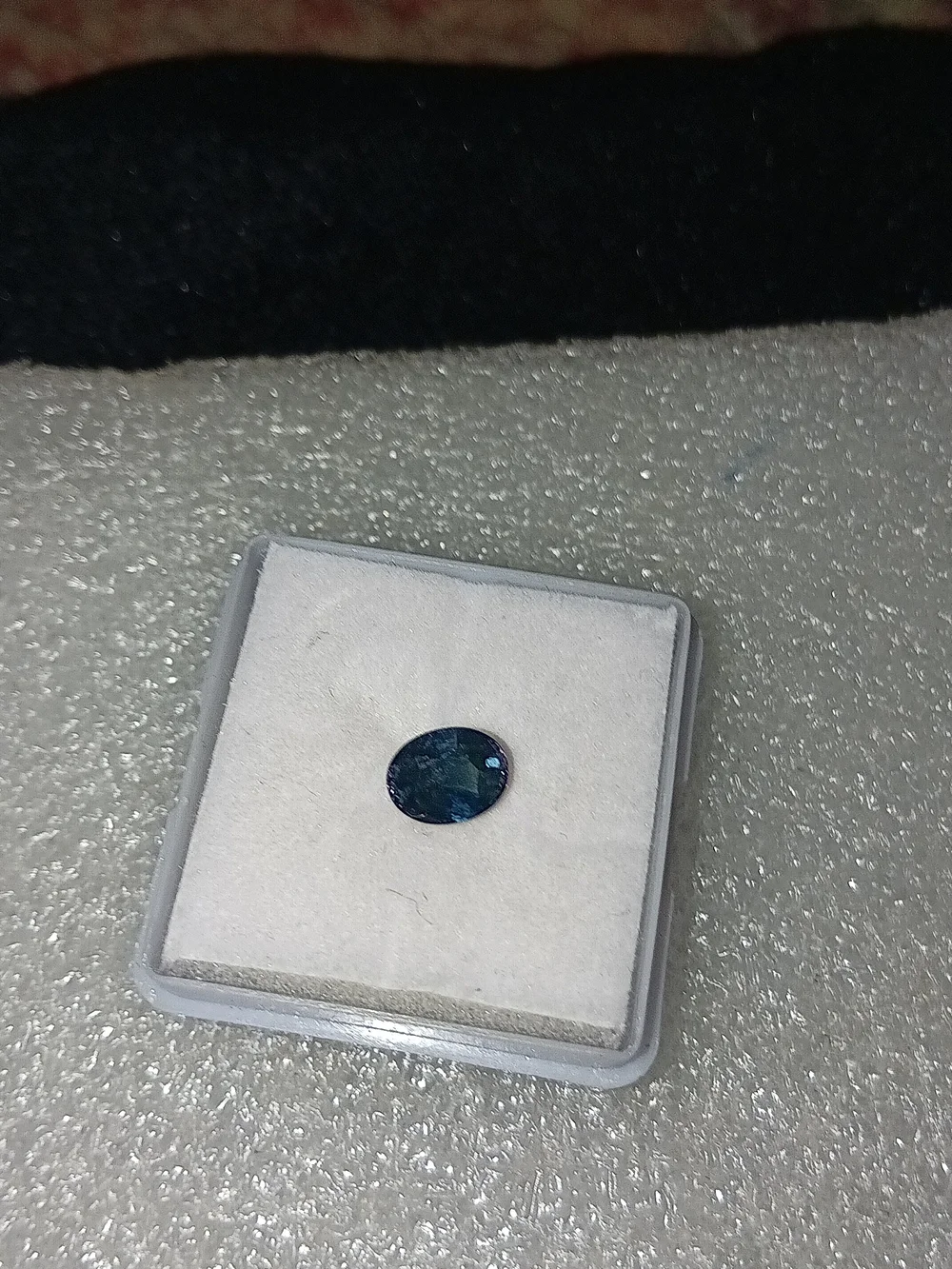 Beautiful Color Change 1.5ct Oval Alexandrite